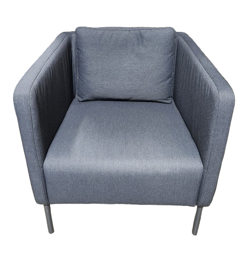 Used Gray Club Chair