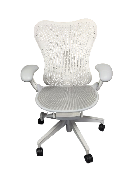 Pre-owned Herman Miller Mirra 2 Task Chair, White