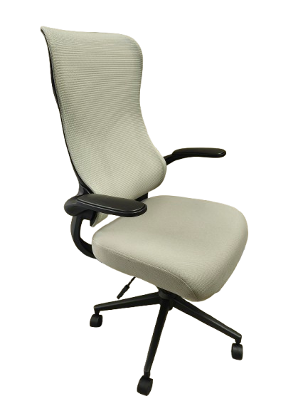 High Back Mesh Task Chair, Beige