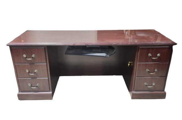 Preowned Credenza Desk by HON