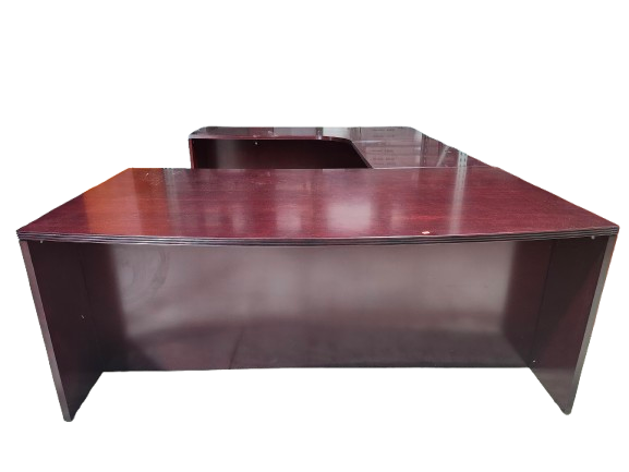Preowned Mahogany U-Shaped Desk