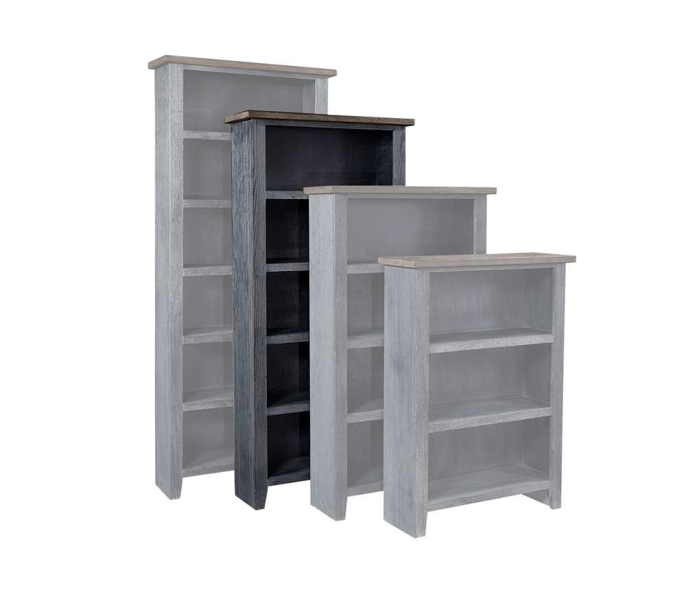 Eastport 72" Bookcase by Aspenhome, Drifted White ONLY