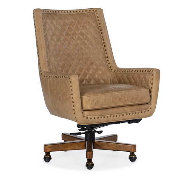 Hooker Furniture Home Office Kent Executive Swivel Tilt Chair 