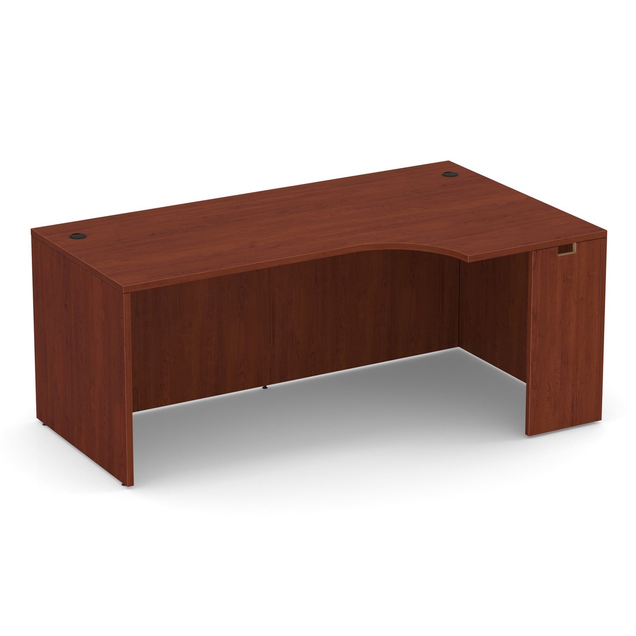 Performance Laminate Straight Front Desk with Right Corner Extension