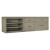 Hooker Furniture Home Office Linville Falls 96" Credenza with Small File, Lateral File and Open Shelves