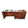 CLOSEOUT Cherryman Credenza Desk - Jade