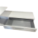 Preowned Allsteel L-Desk w/ Drop Down Return - White