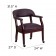 Diamond Burgundy LeatherSoft Conference Chair with Accent Nail Trim and Casters