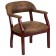 Diamond Bomber Jacket Brown Luxurious Conference Chair with Accent Nail Trim