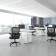 Boss Black Mesh, Flip Arm, Task Chair, Black Frame