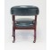 Boss Captain’s Guest, Accent or Dining Chair in Blue Vinyl W/ Casters