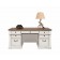 Durham 66" Double Pedestal Executive Desk by Martin Furniture
