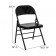 TRIPLE BRACED & DOUBLE HINGED METAL FOLDING CHAIR