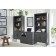 Preston Workstation Combo File w/Lift Top by Aspenhome, bookcases sold separately