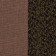 HERCULES Series Crown Back Stacking Banquet Chair in Coffee Fabric - Gold Vein Frame