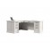 Abby Pedestal L-Desk by Martin Furniture