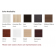 Finishes Available